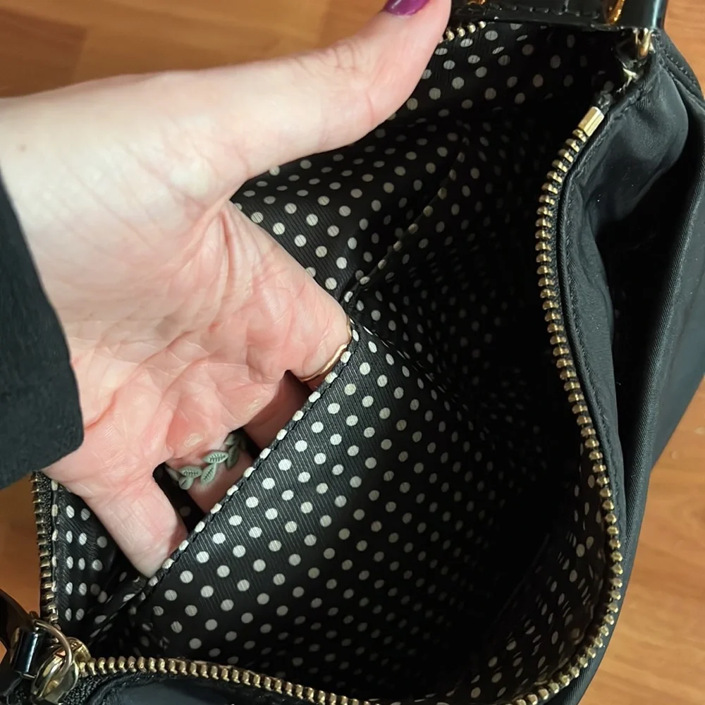 Kate Spade ♠️ Black Shoulder Purse - Picture 5 of 8